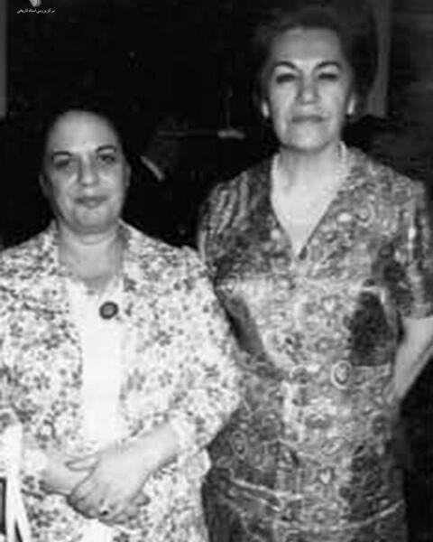 عکس پدر و مادر فرح پهلوی