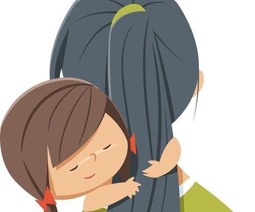 عکس مادر و دختر غمگین بدون متن
