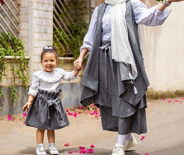 عکس عروسکی مادر و دختر