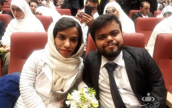 عکس سیما علیپور مادر عروس ایران