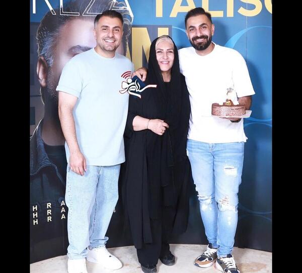عکس مادر علیرضا طلیسچی