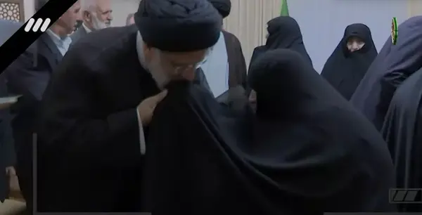 عکس مادر شهید رئیسی