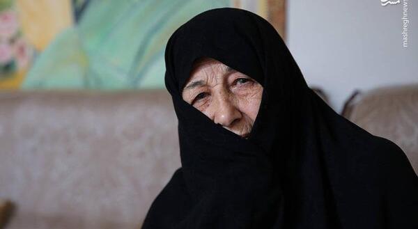 عکس مادر شهید خرازی