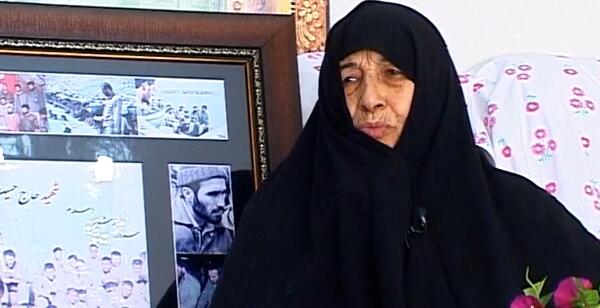 عکس مادر شهید خرازی