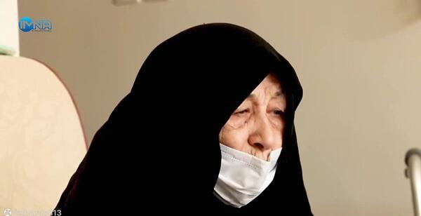 عکس مادر شهید خرازی