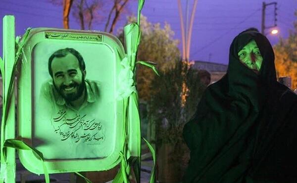 عکس مادر شهید خرازی