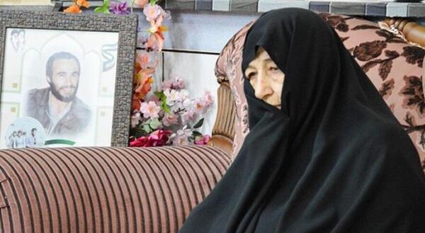 عکس مادر شهید خرازی