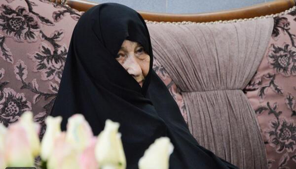 عکس مادر شهید خرازی