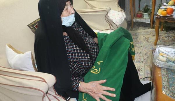 عکس مادر شهید خرازی