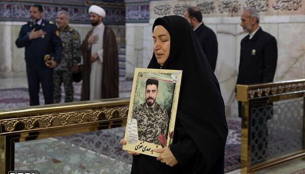 عکس مادر شهید مهدی نقوی