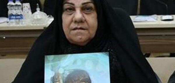 عکس مادر شهید بهنام محمدی