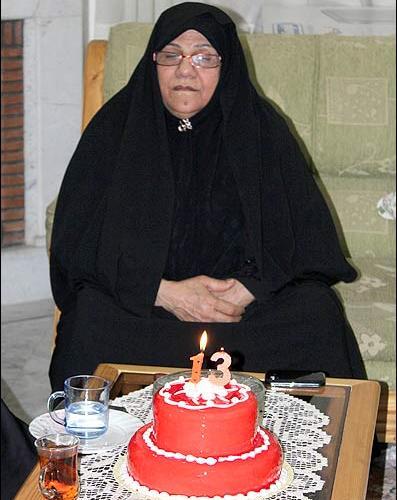 عکس مادر شهید بهنام محمدی