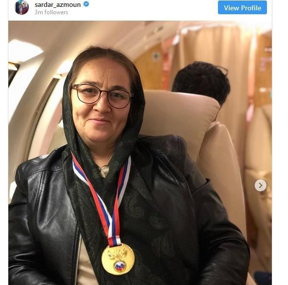 عکس پدر مادر سردار آزمون