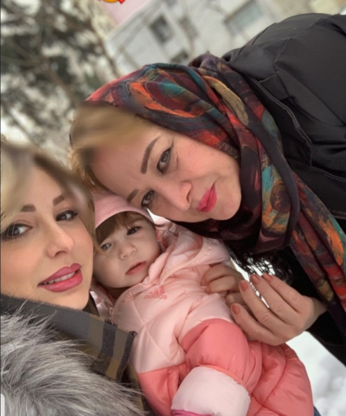 عکس پدر مادر روشا کوچولو