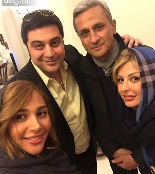 عکس پدر مادر روشا کوچولو