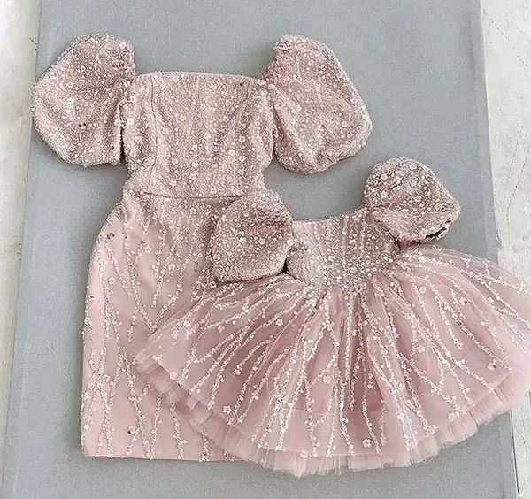 عکس ست مادر دختری برای تولد