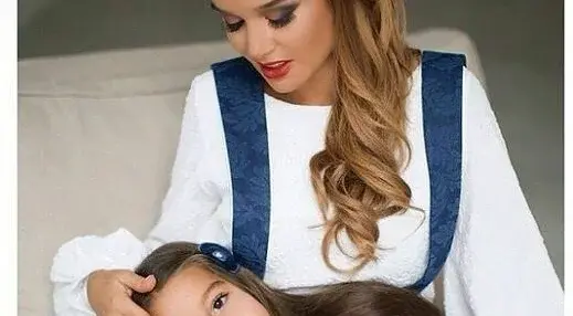 عکس پروفایل مادر دختری با متن