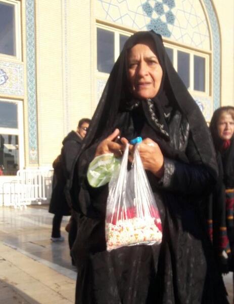 عکس خداحافظی مادر
