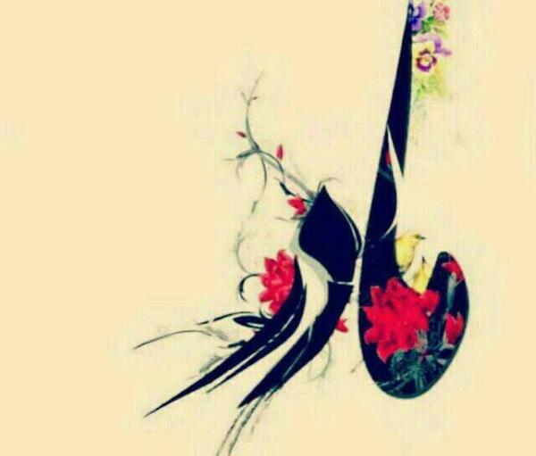 عکس یک مادر تنها