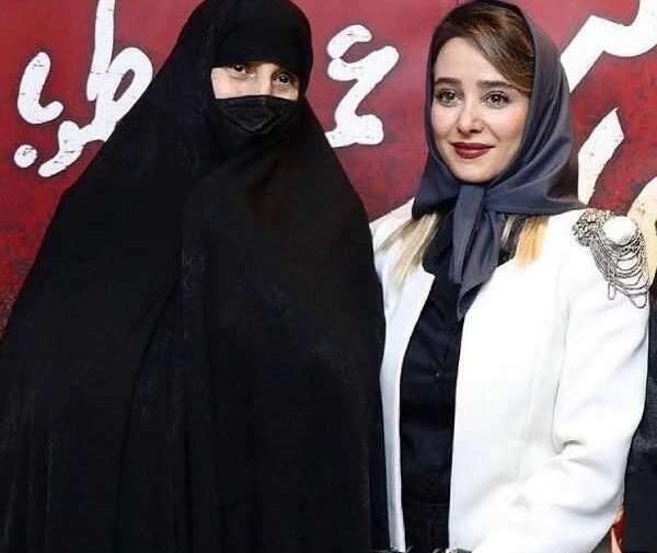 عکس پدر و مادر الناز حبیبی