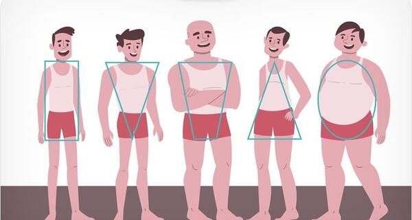 عکس بدن مرد معمولی