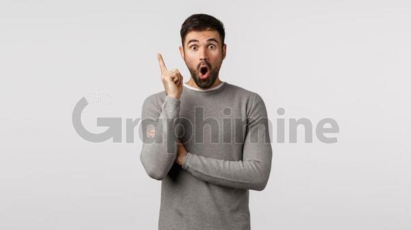 عکس یک مرد متعجب