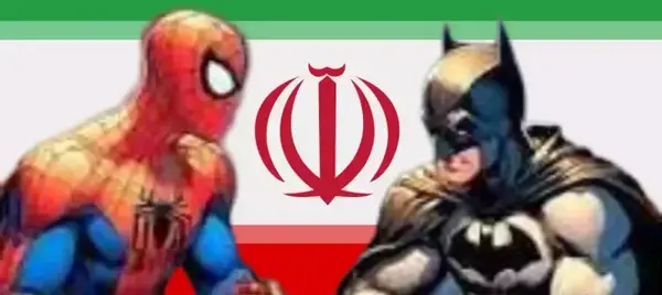 بتمن عکس مرد عنکبوتی سبز