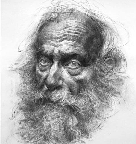 عکس پیر مرد برای طراحی