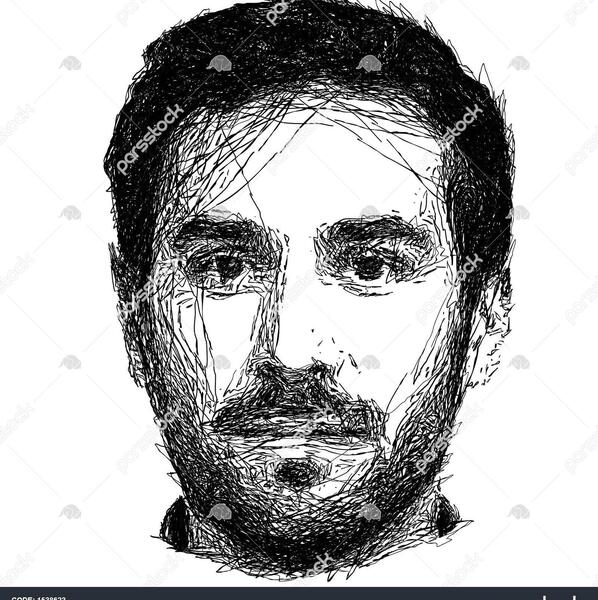 عکس چهره مرد ساده