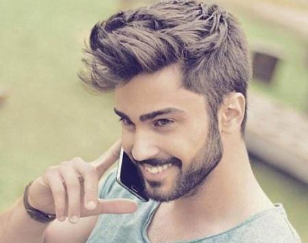 عکس مرد ریشو جذاب