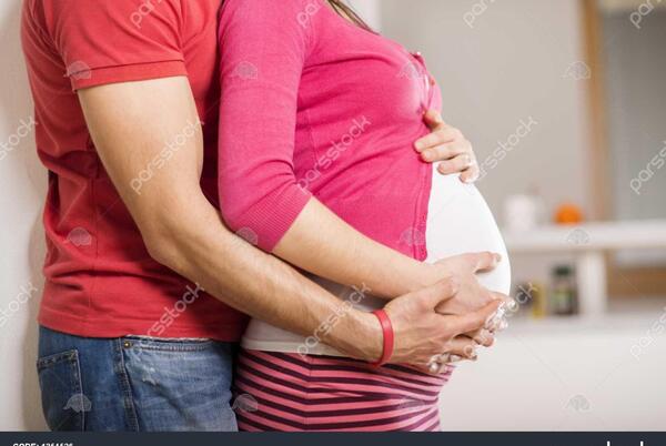 عکس زن و مرد باردار