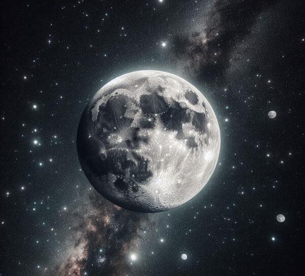 عکس ماه کامل پروفایل