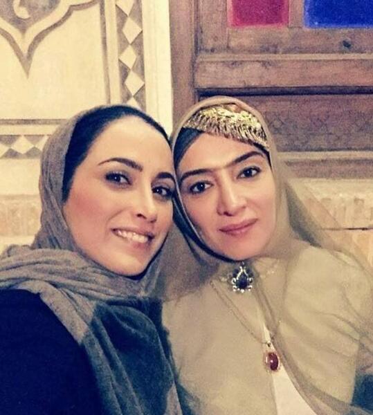 عکس ماه طلعت در بانوی عمارت