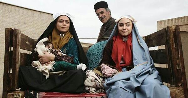 عکس ماه طلعت در بانوی عمارت
