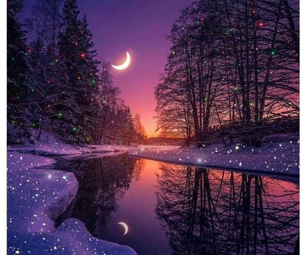 دانلود عکس ماه و ستاره برای پروفایل
