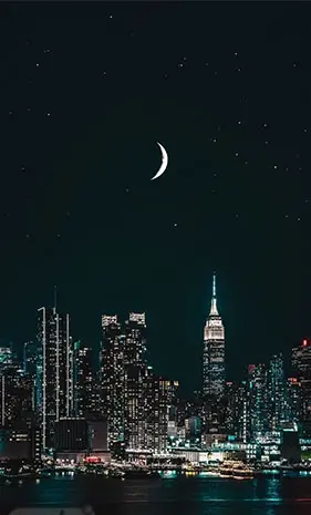 عکس ماه برای پس زمینه ی گوشی