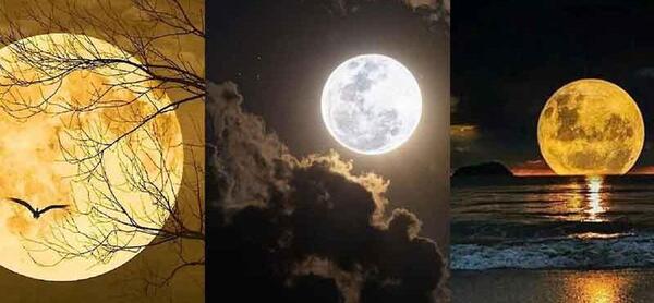 عکس ماه برای پس زمینه تماس