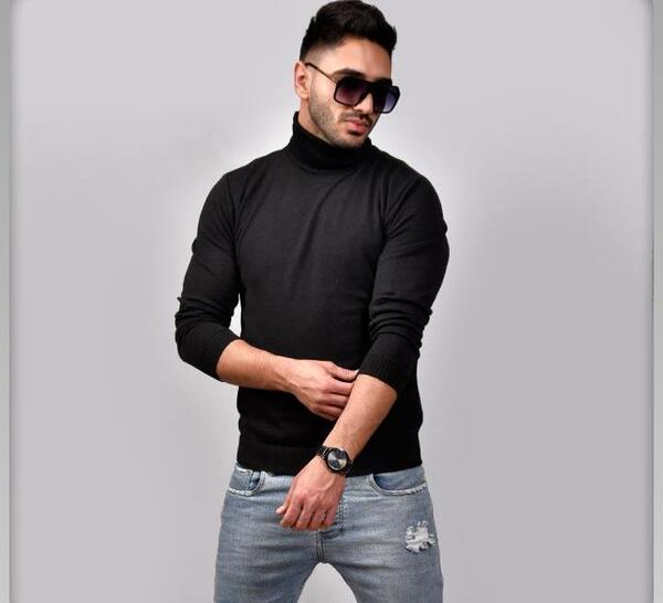 عکس یقه اسکی مشکی