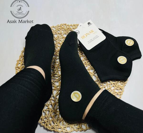 عکس جوراب مشکی زنانه