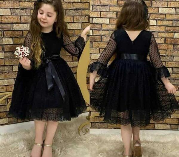 عکس پیراهن مشکی زنانه