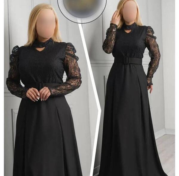 عکس پیراهن مشکی زنانه