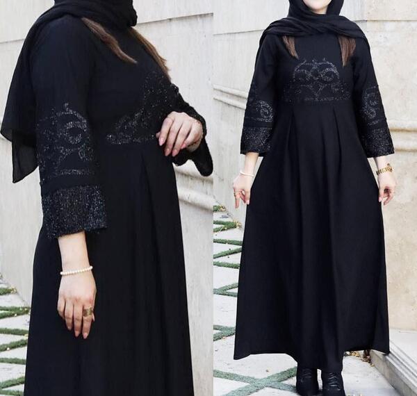 عکس پیراهن مشکی زنانه