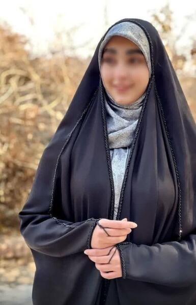ایده عکس با چادر مشکی