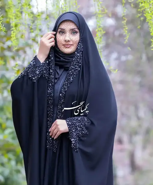 ایده عکس با چادر مشکی