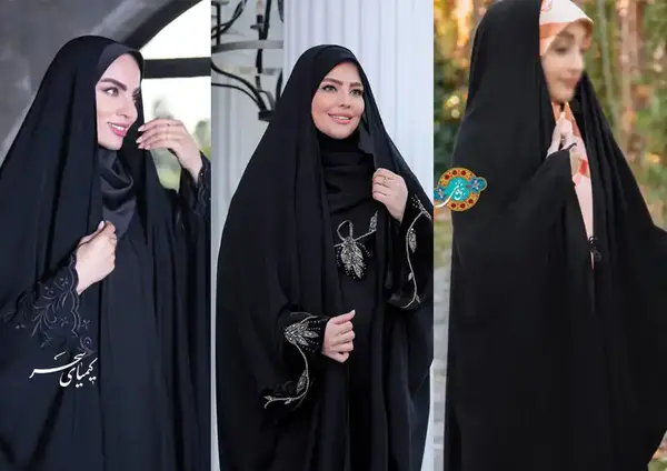 ایده عکس با چادر مشکی