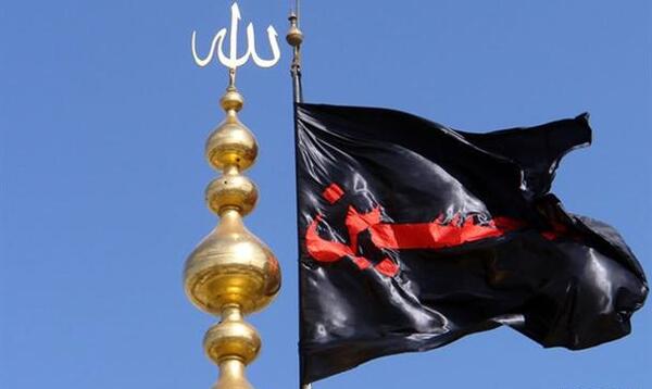 عکس پرچم مشکی امام حسین