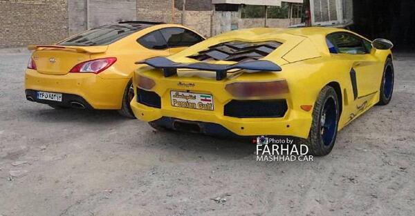 عکس ماشین لامبورگینی تو ایران