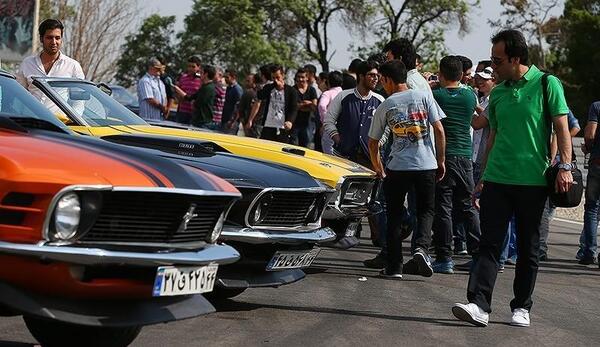 عکس ماشین فورد موستانگ در ایران