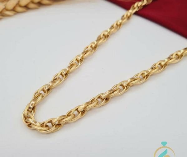 عکس گردنبند مردانه طلایی