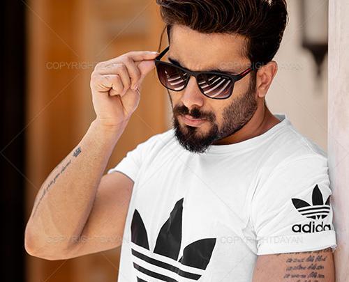 عکس پروفایل مردانه با عینک دودی